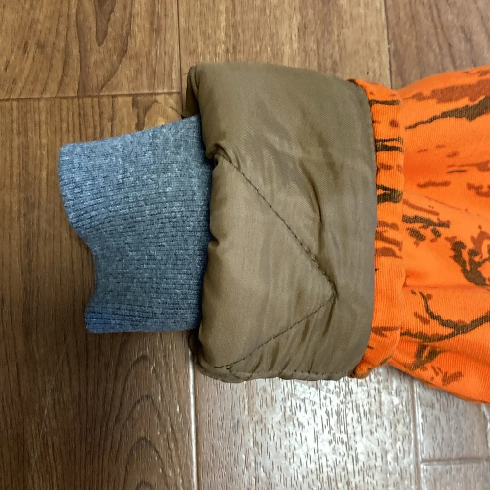 Vintage hunter orange camouflage Walls insulated coveralls medium - Picture 10 of 11